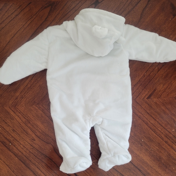 Carter's One Piece Jumpsuit Size 3 Months White & Tan NWOT - Picture 6 of 7